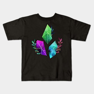 space crystals Kids T-Shirt